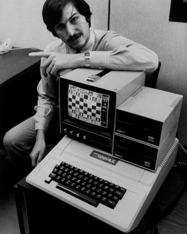 Steve Jobs and Apple II