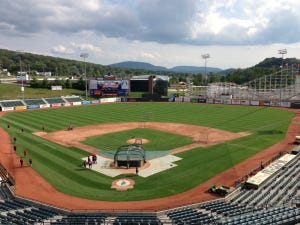 One of my favorite ballparks...Peoples Natural Gas Field in Altoona, PA.