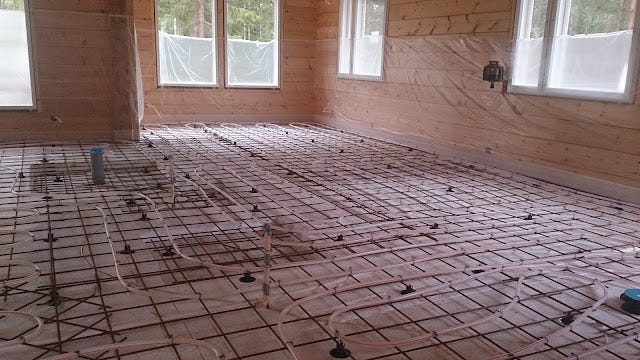 Floor before concrete