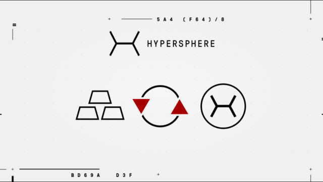 Hypersphere metal and coin