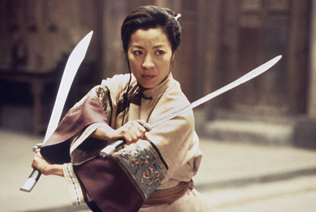 Michelle Yeoh as Yu Shu Lien in Crouching Tiger Hidden Dragon