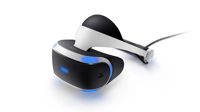The PlayStation VR Headset. 