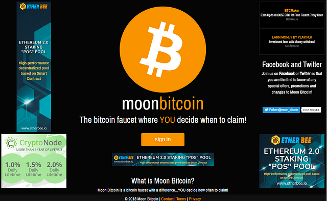 moon bitcoin, moon bitcoin faucet,