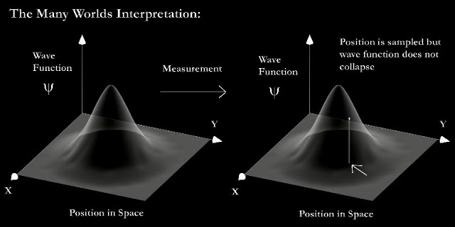 Many Worlds Interpretation Wave Functions