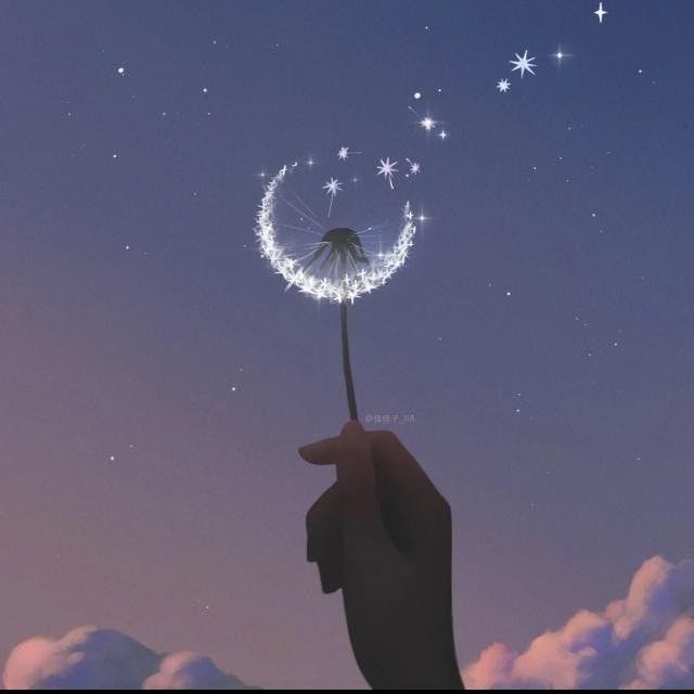 A piece of crescent moon