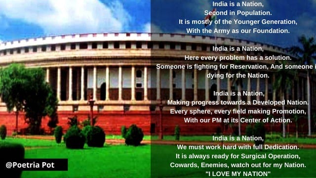 Nation poems, country poems, my nation, republic day poem, independence day poem