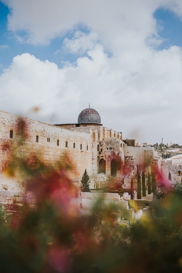 Al-Aqsa mosque, one of the most contested spaces in world history.