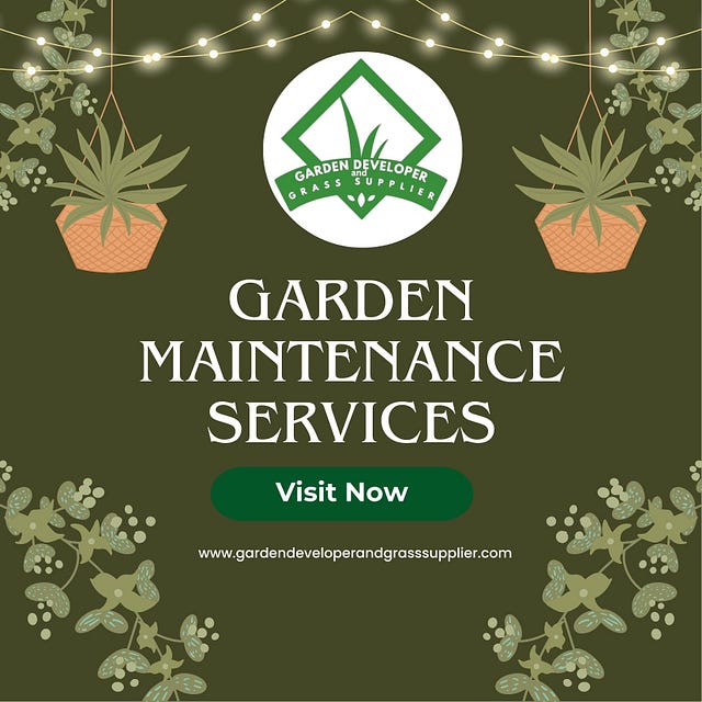 Garden Maintenance Services