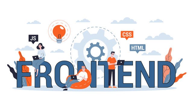 Frontend image illustration