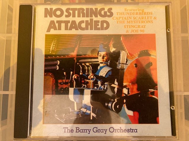 Author’s photo of their copy of the CD album No Strings Attached