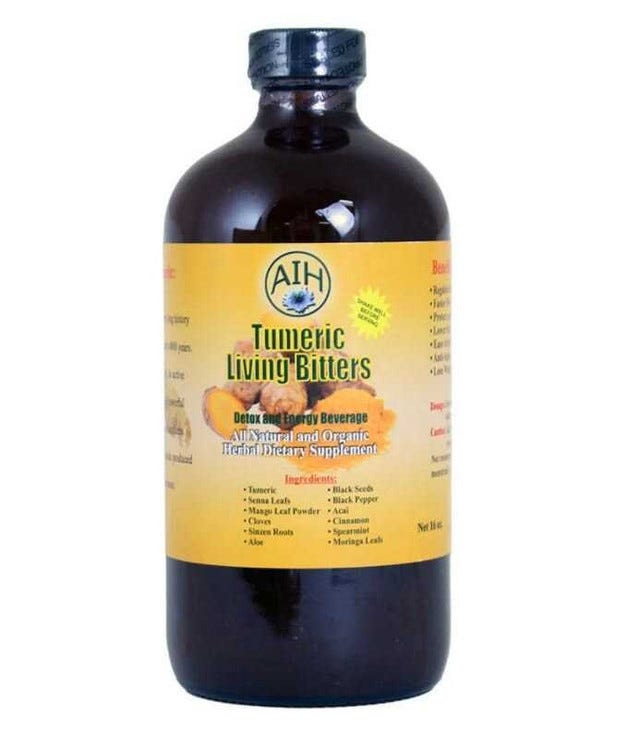 Turmeric Living Bitters_Behalal Organics