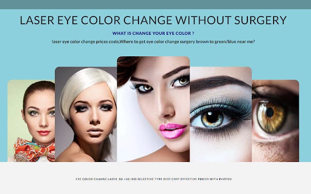 lumineyes eye color change surgery