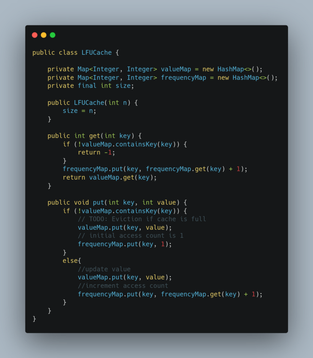 least-frequently-used-lfu-cache-implementation