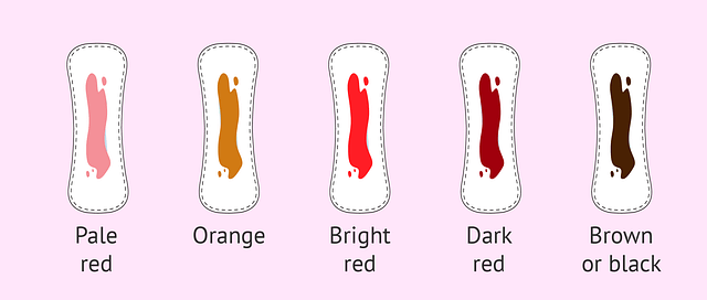 Colors of Period Blood