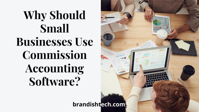 Why Should Small Businesses Use Commission Accounting Software?