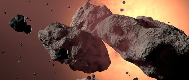Why do some asteroids travel at a phenomenon speed-