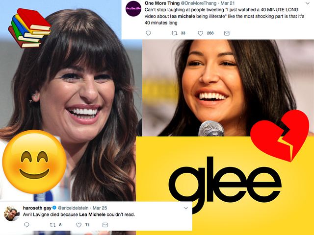 Lea Michele Illiterate NYU Local