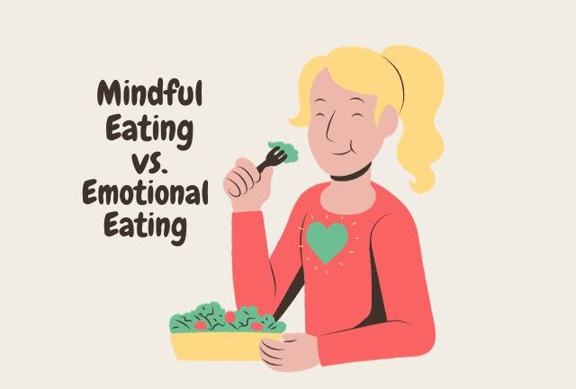 Mindful Eating vs Emotional Eating