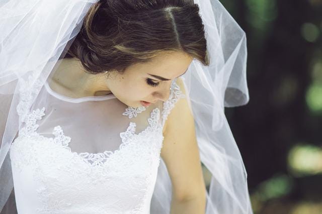 A beautiful bride