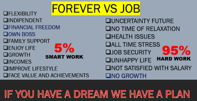 FOREVER LIVING BUSINESS VS JOB: 2024