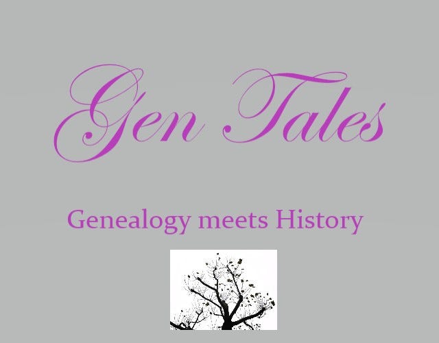 Gen Tales genealogy meets history