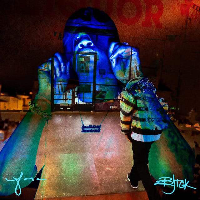 The album cover for BJ The Chicago Kid’s “4 AM” EP