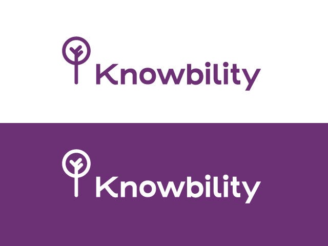 Knowbility’s final revised logo