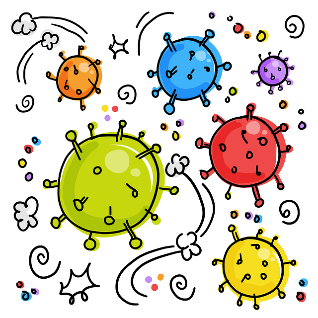 Sketch of virus