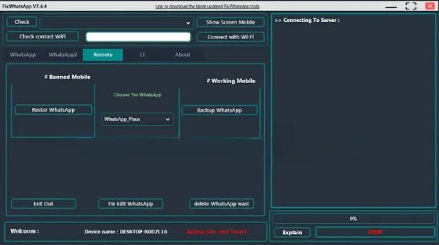 Fix WhatsApp Tool V7.4.4