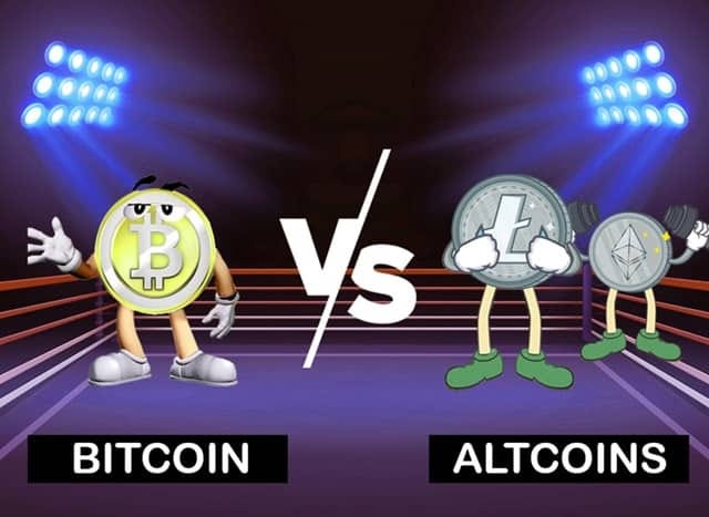 Bitcoin vs altcoins analysis