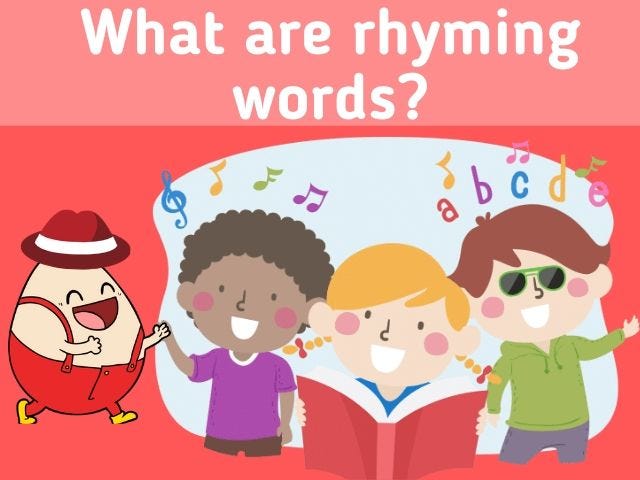 What are rhyming words?