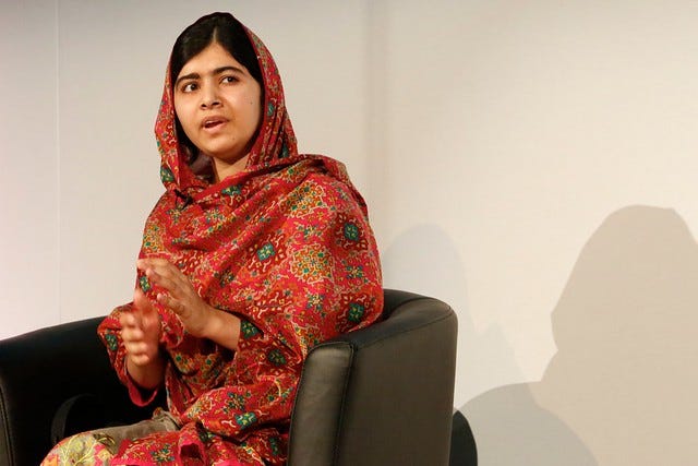 Malala during interview