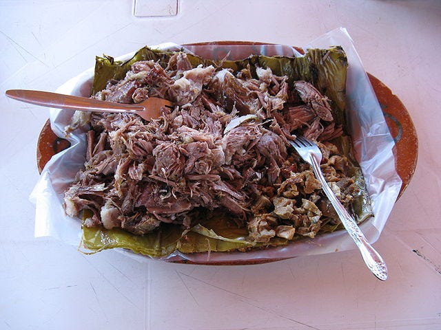 Traditional Barbacoa in Hidalgo