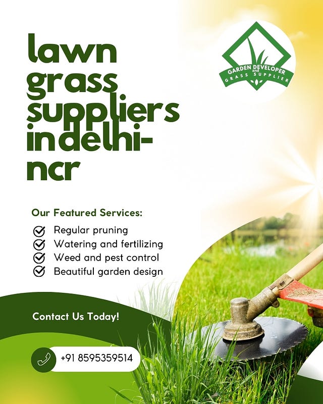 Lawn Grass Suppliers in Delhi-NCR