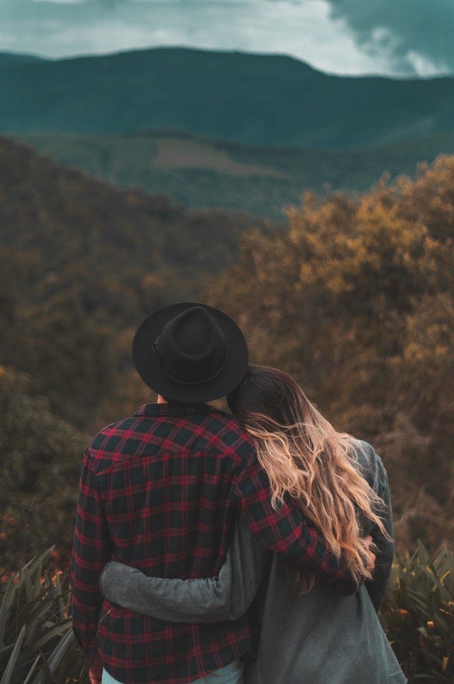 Couple Trekking