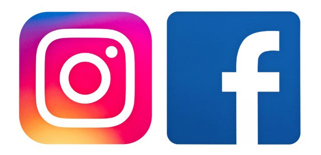 logo instagram twitter facebook