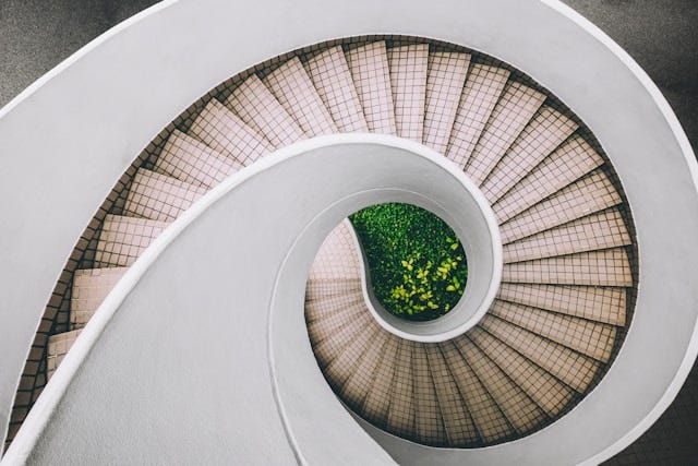 Photo by <a href=”https://unsplash.com/@danfreemanphoto?utm_content=creditCopyText&utm_medium=referral&utm_source=unsplash">Dan Freeman</a> on <a href=”https://unsplash.com/photos/white-and-brown-concrete-spiral-stairs-WHPsxhB4mWQ?utm_content=creditCopyText&utm_medium=referral&utm_source=unsplash">Unsplash</a>