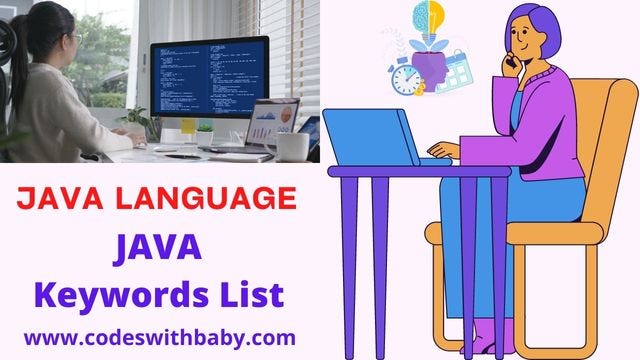 Java Keywords All List With Descriptions