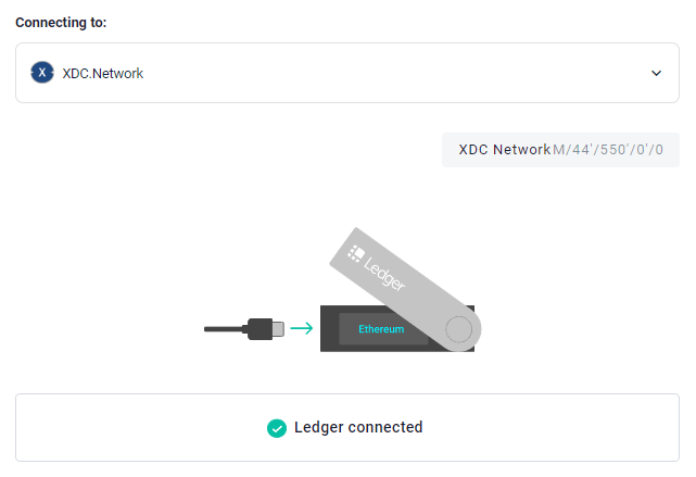 Manager in Ledger Live