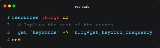 Ruby on Rails Best Practices — Implied Routes Conventions