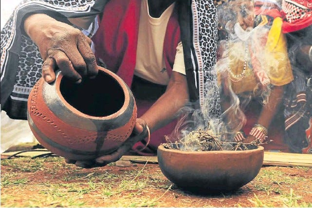 Traditional Healers In Mpumalanga making muthi