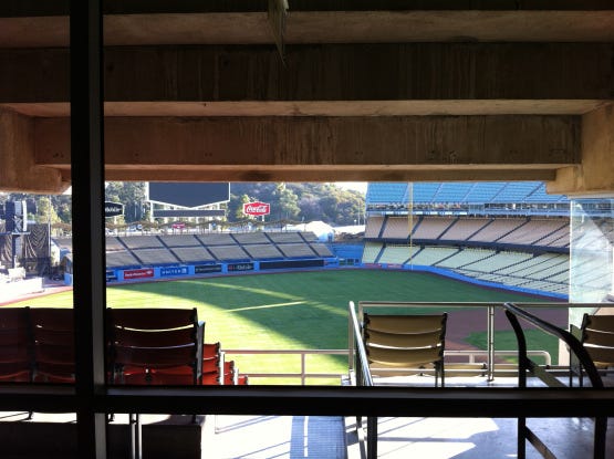 Morning at Dodger Stadium, by Jon Weisman