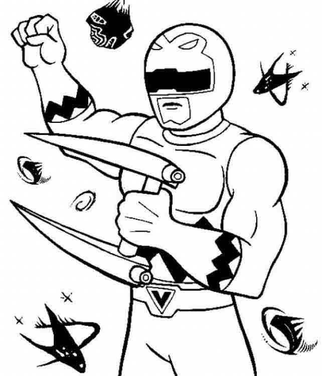 Power Ranger Coloring Pages