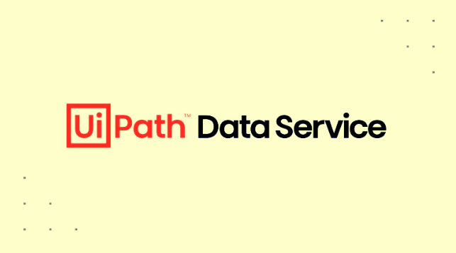 UiPath Data Service logo.