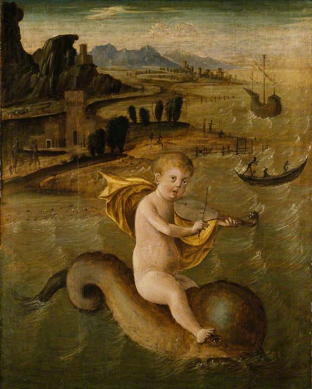 Francesco Bianchi, Arion Riding on a Dolphin