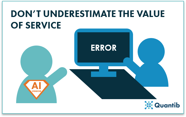 illustration of radiology AI implementation and the value of service