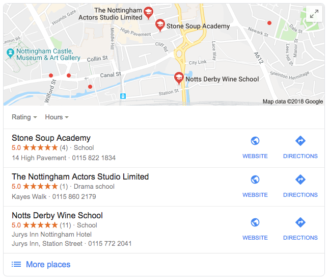 local seo pack for schools near me