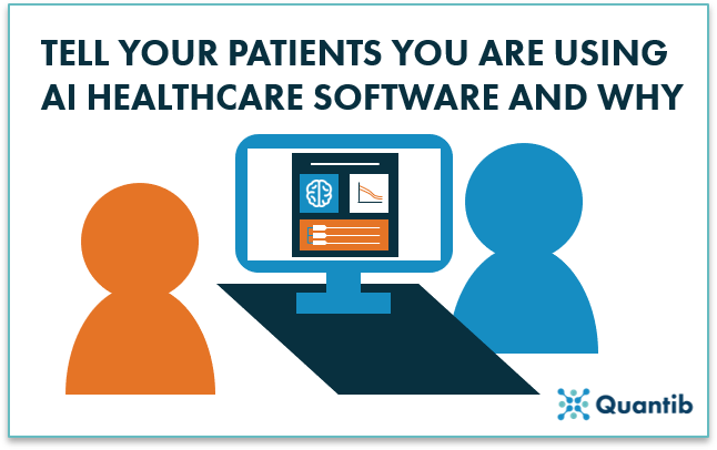 illustration of radiology AI implementation by telling your patients about the benefits