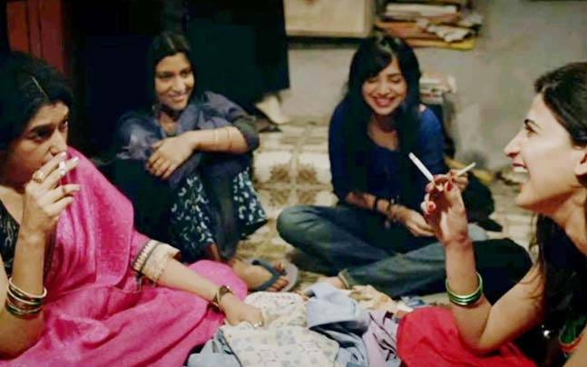 A still from the movie ‘Lipstick Under My Burkha’.