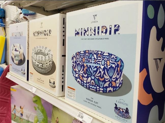 MINNIDIP on shelves in target